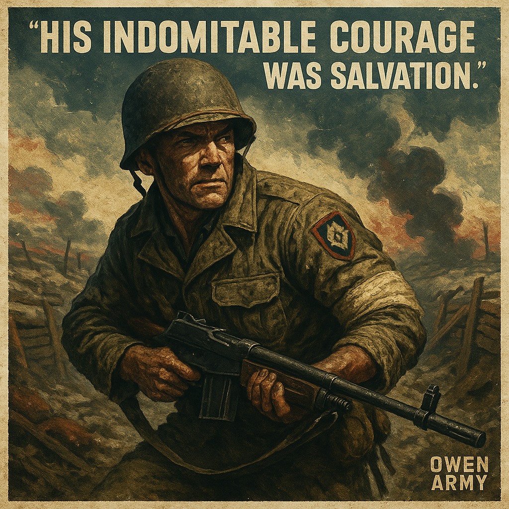 William J. Crawford WWII Medal of Honor Recipient of Courage and Faith