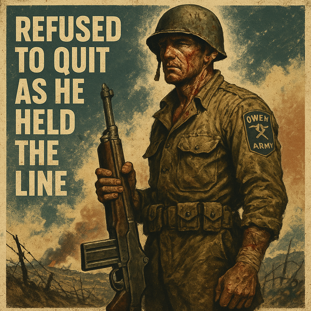 William J. Crawford’s Medal of Honor Stand at Padiglione, Italy