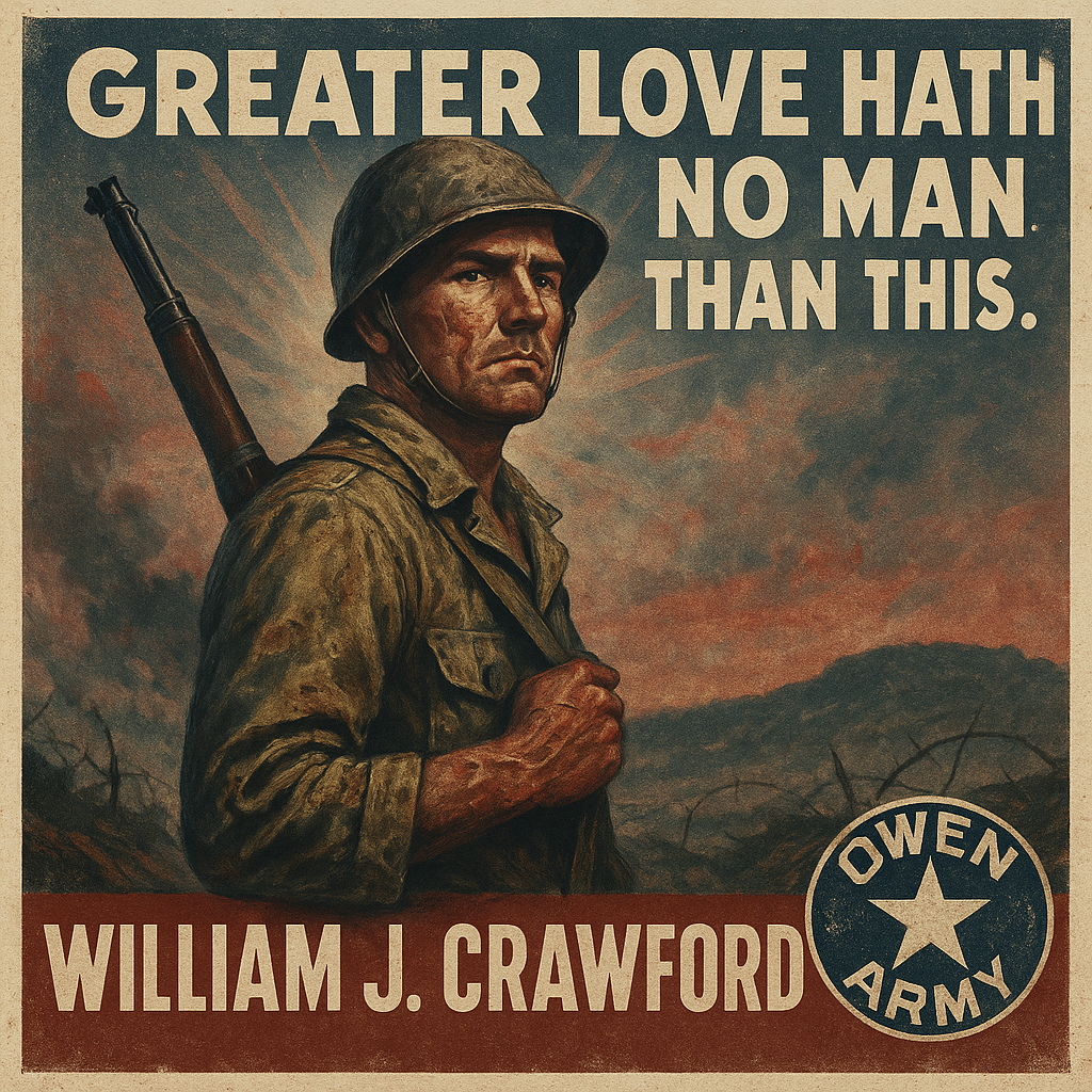 William J. Crawford, Medal of Honor Hero at Hill 192 in Normandy