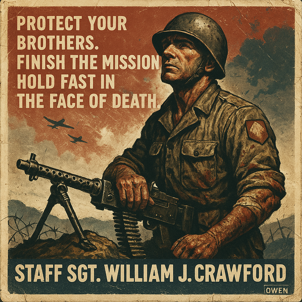 William J. Crawford, WWII Medal of Honor Hero on Hill 440