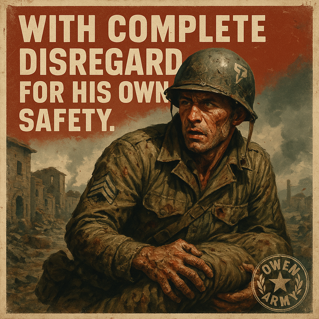 William J. Crawford, Medal of Honor Hero at Ortona, Italy