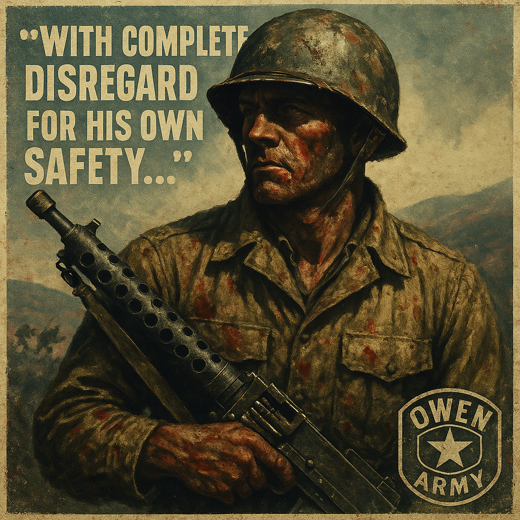 William J. Crawford’s stand on Hill 440 earned the Medal of Honor