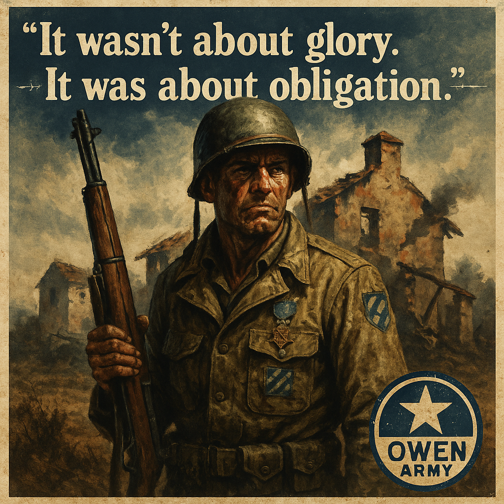 William J. Crawford, Medal of Honor hero in Ortega, Italy during WWII