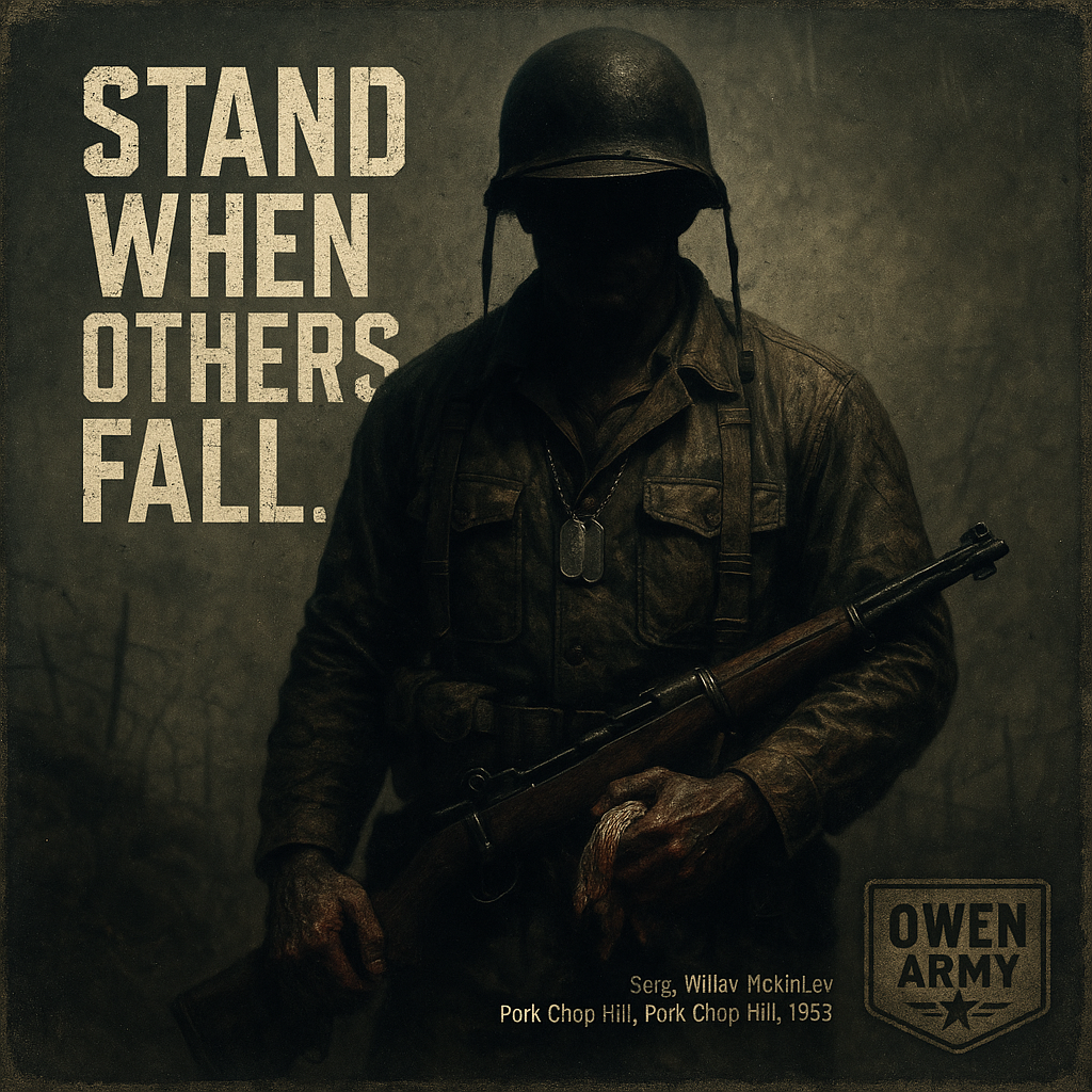 William McKinley Lowery Korean War Medal of Honor at Pork Chop Hill