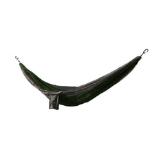 Osage River Twain Double Hammock - Dark Green-Grey