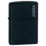 Zippo Matte Black with Logo Lighter
