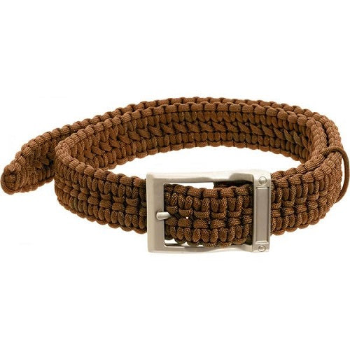 Timberline Coyote Tan Paracord Survival Belt-Medium