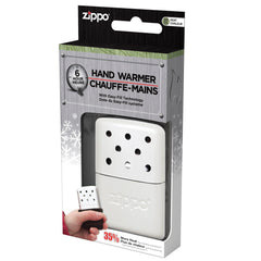 Zippo Refillable Hand Warmer 6 Hour Matte Pearl