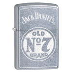Zippo Street Chrome Jack Daniel No 7 Lighter