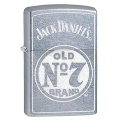 Zippo Street Chrome Jack Daniel No 7 Lighter