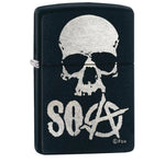 Zippo Matte Black Sons of Anarchy Lighter