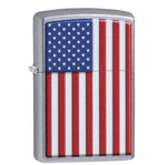 Zippo Street Chrome Patriotic Lighter