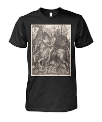 Knight, Death and the Devil by Albrecht Dürer Art Tee