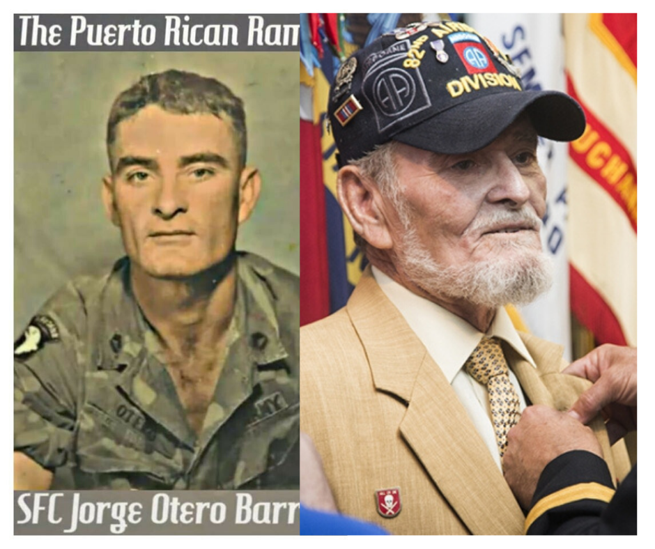 ‘Puerto Rican Rambo’ went on over 200 combat missions, 38 Decorations: SFC Jorge Otero-Barreto