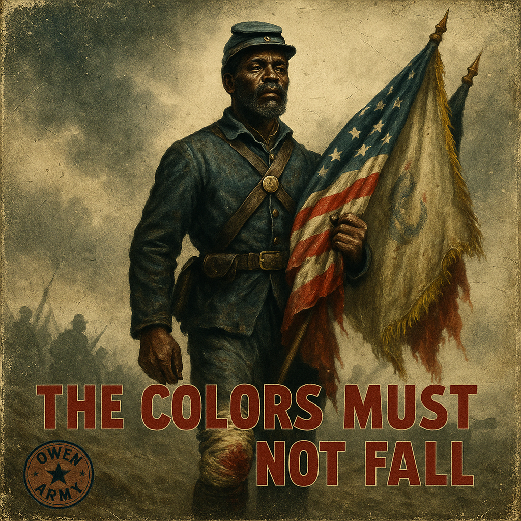 Alfred B. Hilton, Standard-Bearer Who Held Colors at Fort Wagner