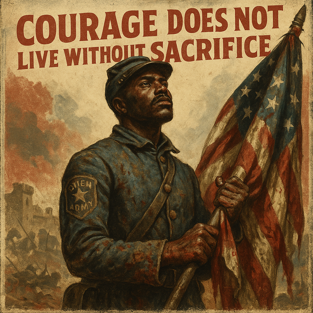 Alfred B. Hilton and the Flag That Defied Fort Wagner