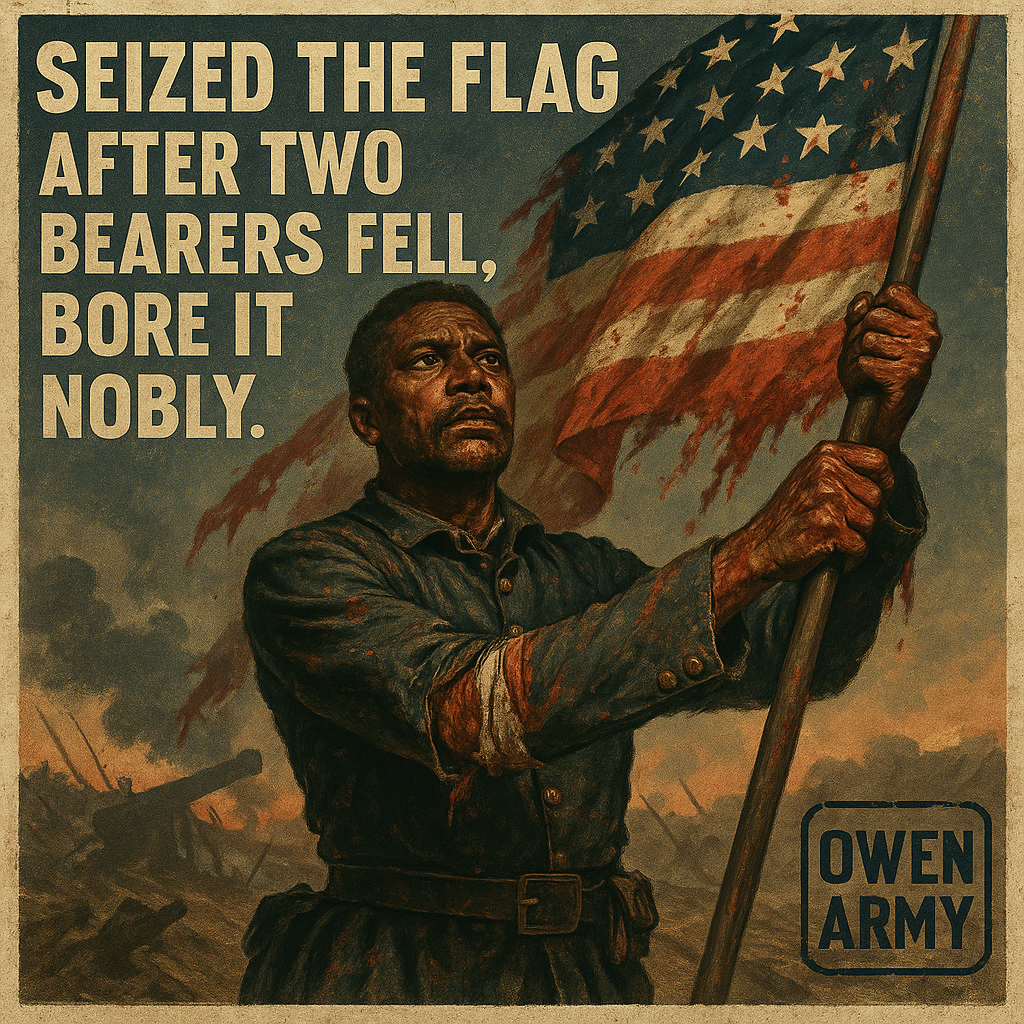 Alfred B. Hilton and the Flag That Defined Fort Wagner