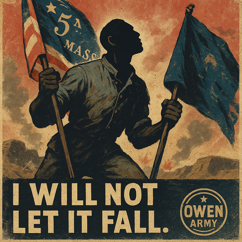 Alfred B. Hilton and the Flag He Refused to Let Fall