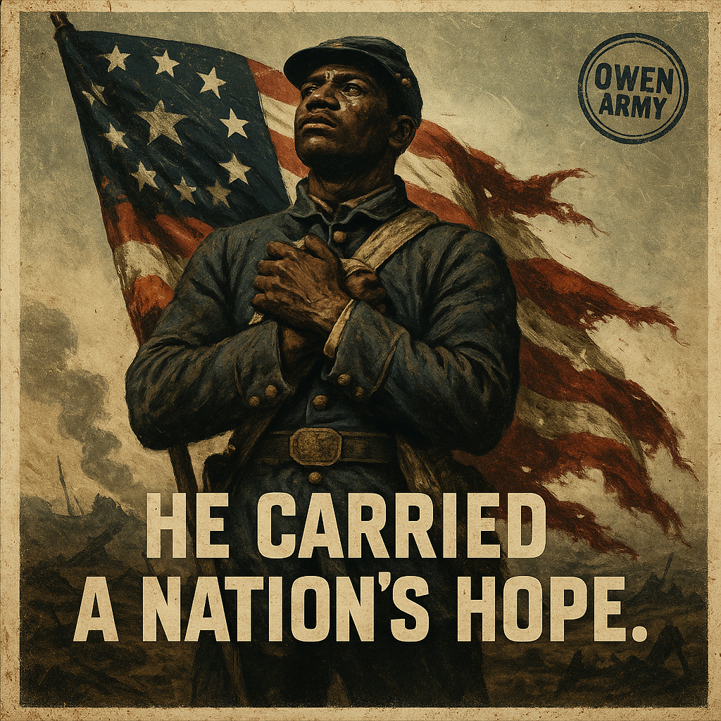 Alfred B. Hilton, Fort Wagner flag bearer and Medal of Honor recipient