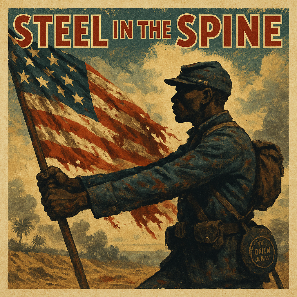 Alfred B. Hilton, 54th Massachusetts color sergeant at Fort Wagner