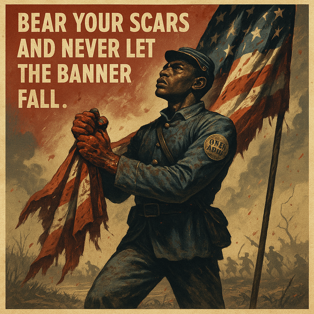 Alfred B. Hilton Carried the Colors at Fort Wagner