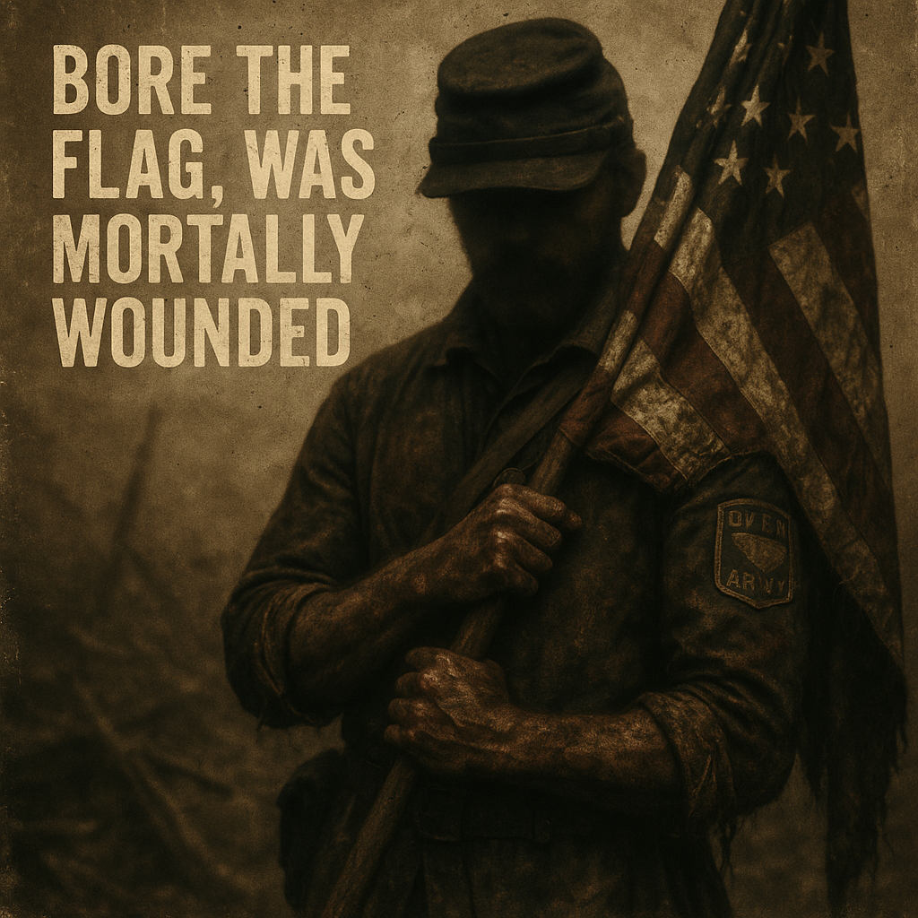 Alfred B. Hilton, Medal of Honor Color Bearer at Fort Wagner