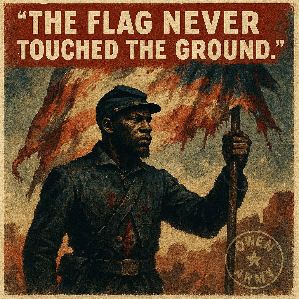 Alfred B. Hilton Carried the Colors at Fort Wagner