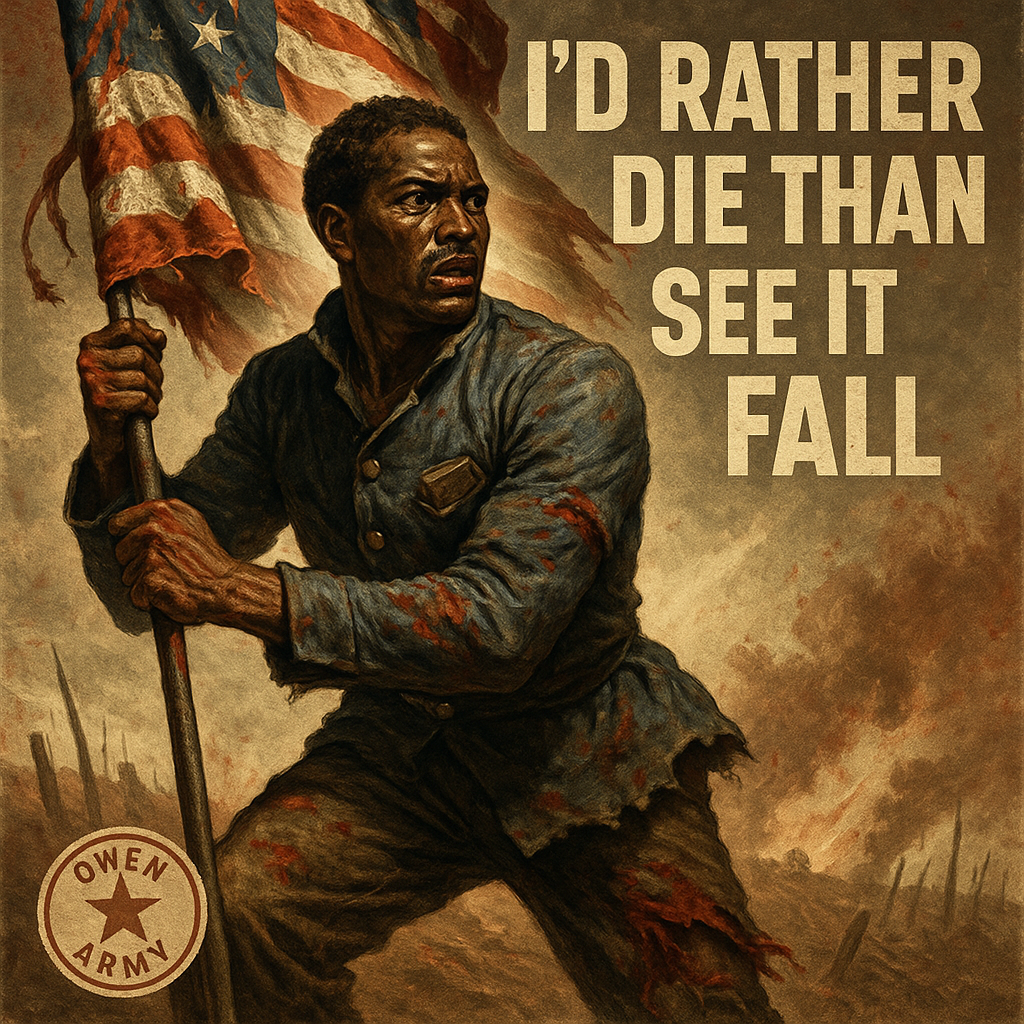 Alfred B. Hilton Carried the Colors at Fort Wagner