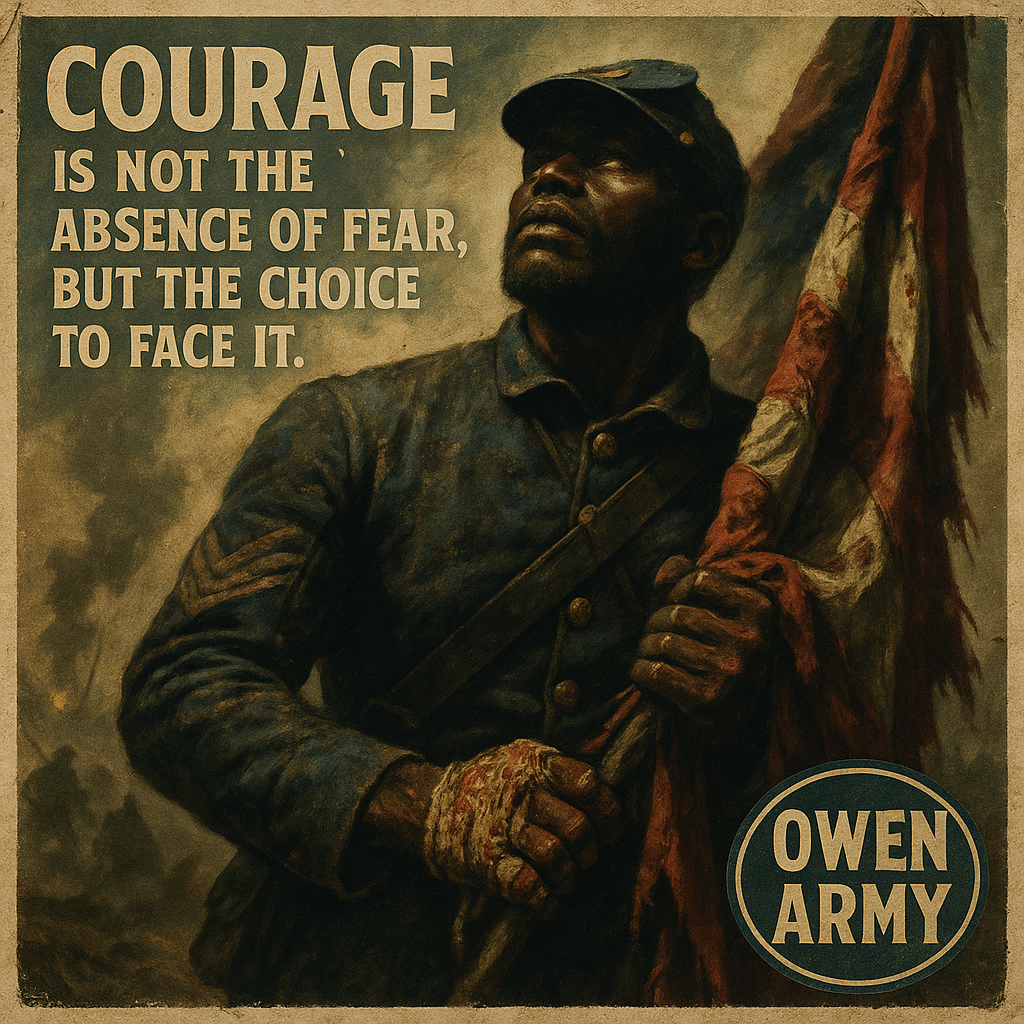Alfred B. Hilton's Flag-Bearing Bravery at Fort Wagner