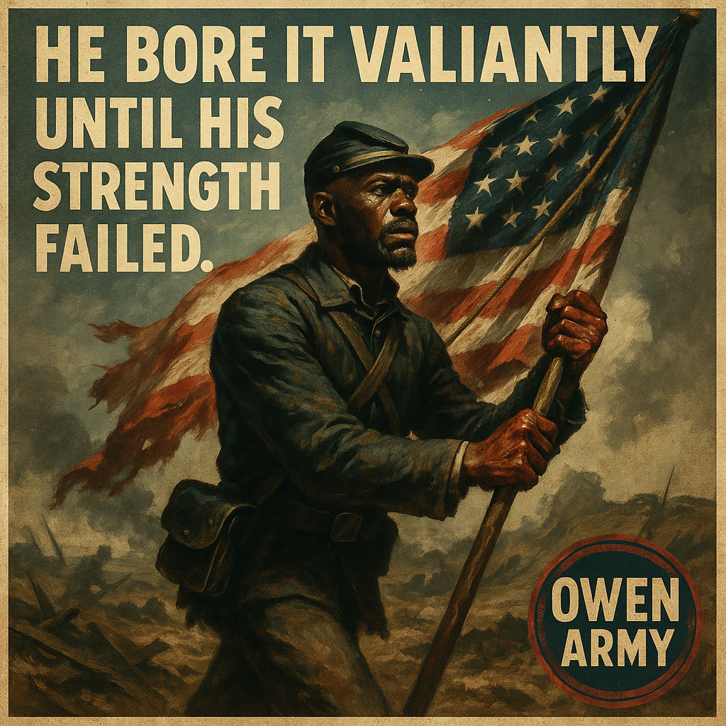 Alfred B. Hilton, Fort Wagner Flagbearer Who Seized the Colors
