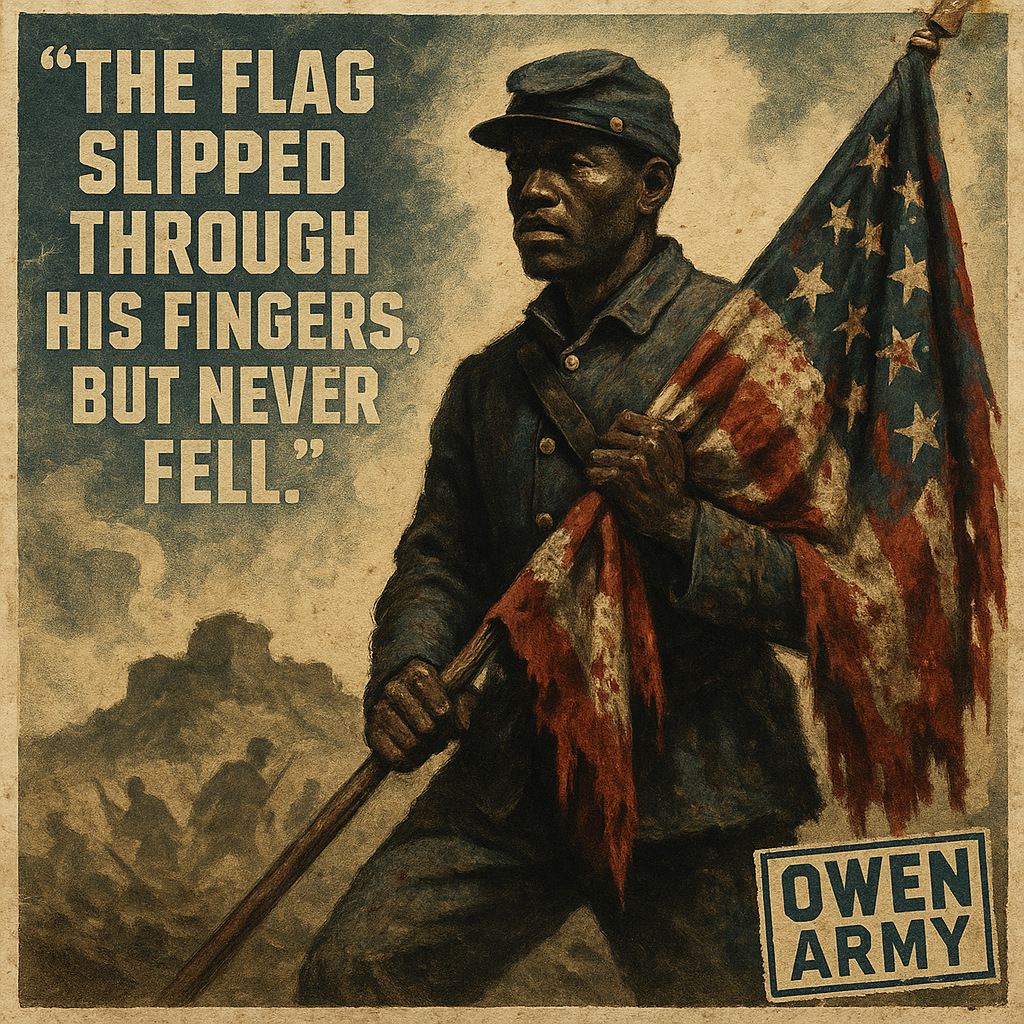 Alfred B. Hilton, Fort Wagner flagbearer awarded Medal of Honor