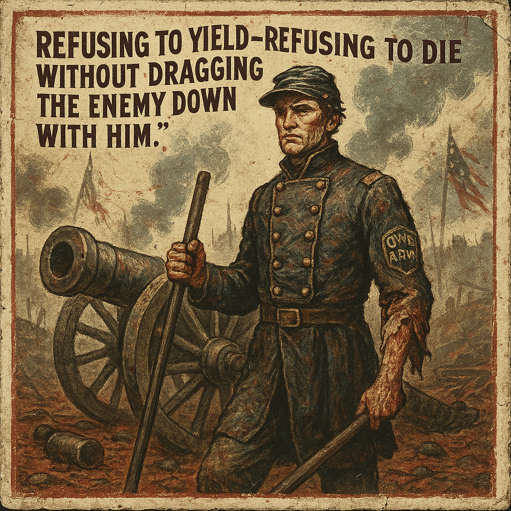 Alonzo Cushing at Gettysburg and His Last Stand on Cemetery Ridge