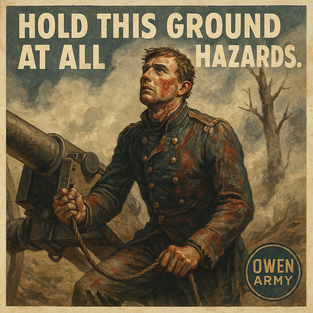 Alonzo Cushing's Sacrifice at Little Round Top, Gettysburg