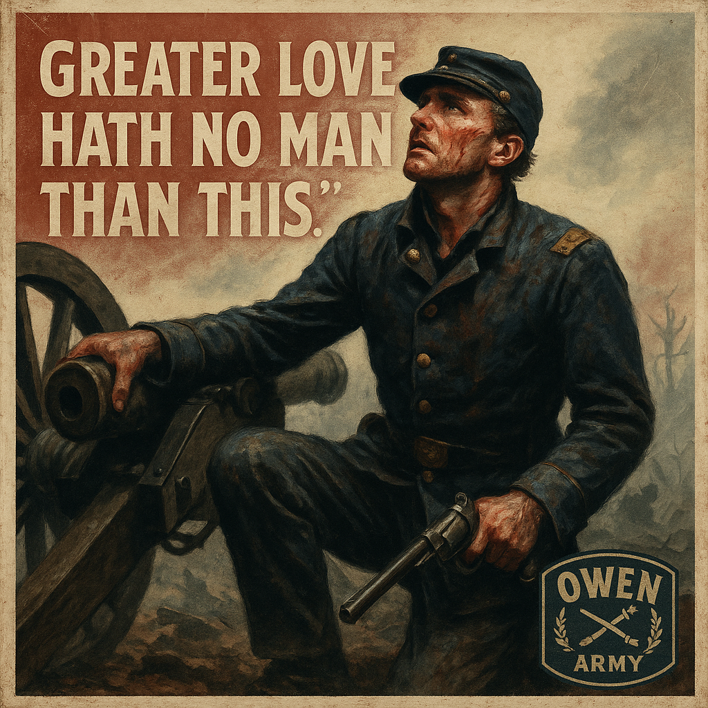 Alonzo Cushing's valor at Gettysburg earned the Medal of Honor