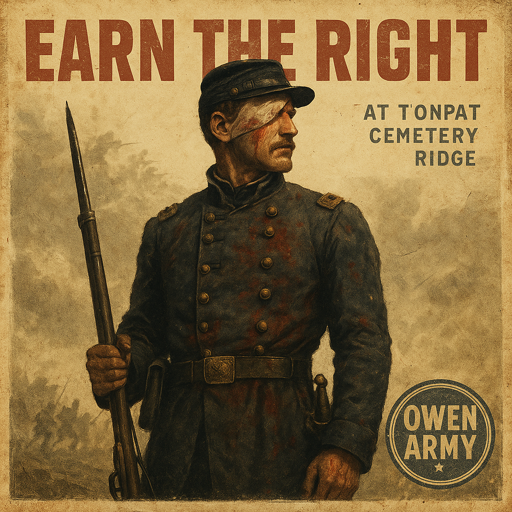 Alonzo Cushing's Stand at Gettysburg's Cemetery Ridge