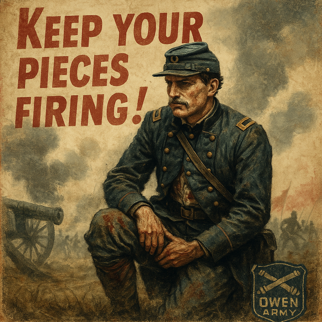 Alonzo Cushing at Gettysburg Kept the Guns Firing to the End