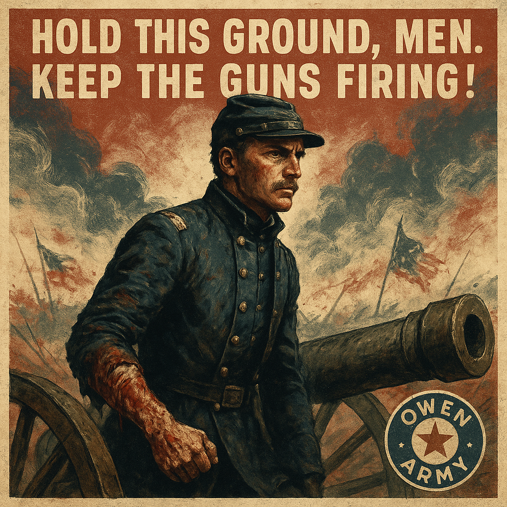 Alonzo Cushing's Last Stand on Cemetery Ridge at Gettysburg