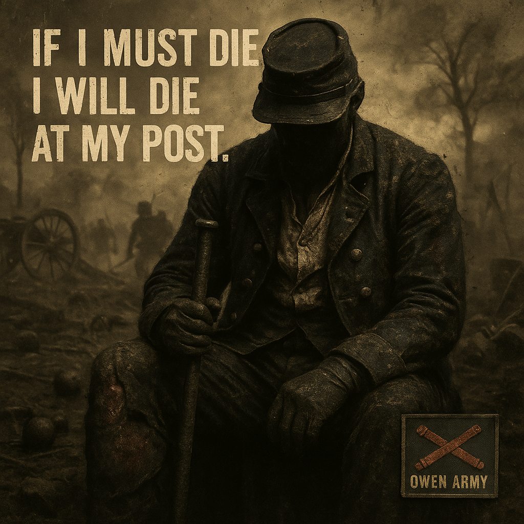 Alonzo Cushing's Last Stand at Little Round Top, Gettysburg