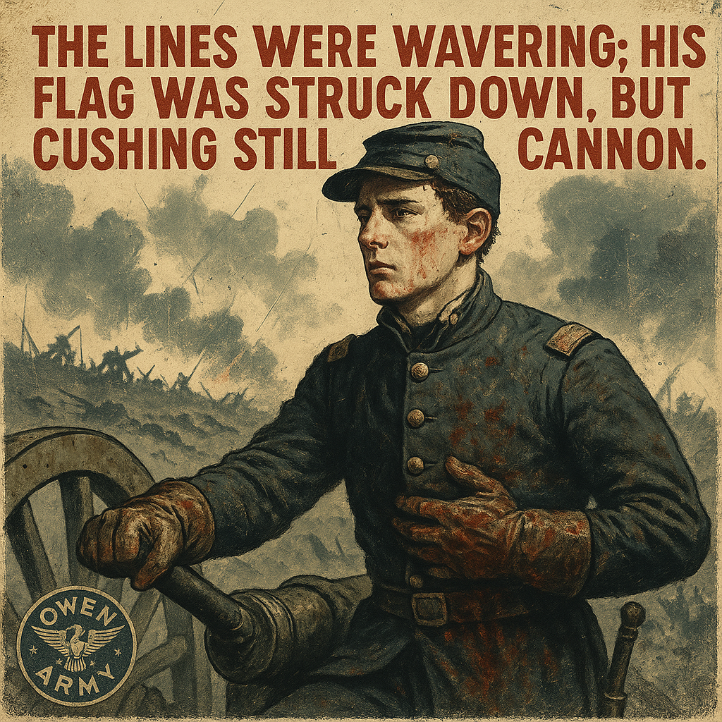 Alonzo Cushing’s Final Stand on Cemetery Ridge at Gettysburg