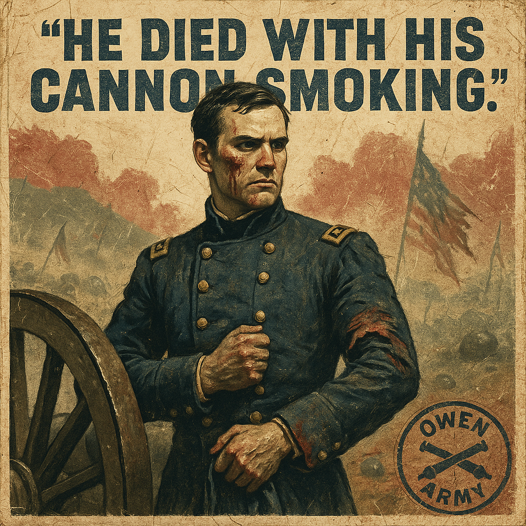 Alonzo Cushing Held the Line at Little Round Top, Gettysburg