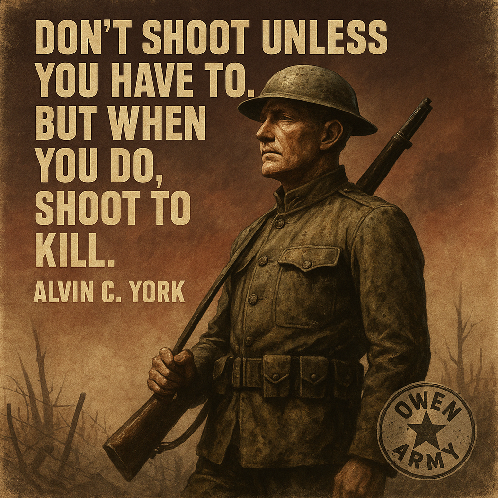 Alvin C. York, Tennessee Farmer Who Won the Medal of Honor