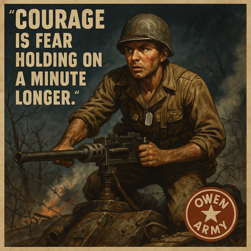 Audie Murphy's lone stand at Holtzwihr that earned the Medal of Honor