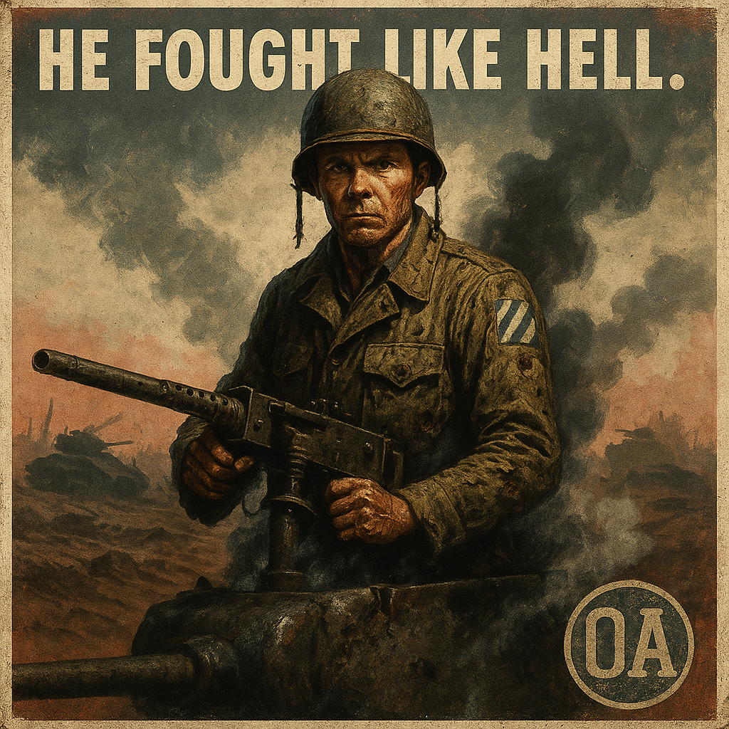 Audie Murphy WWII Medal of Honor Hero at Holtzwihr