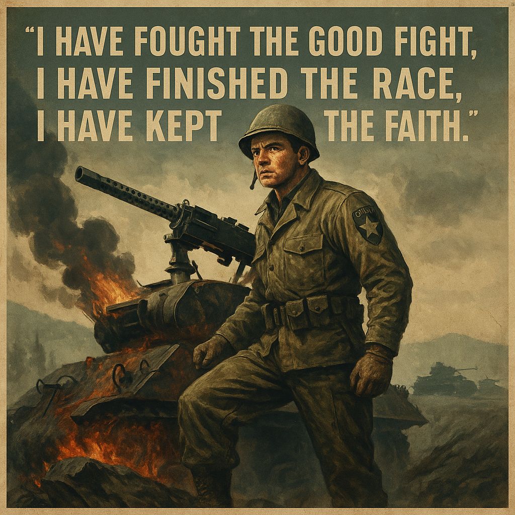 Audie Murphy's lone Colmar Pocket stand earned the Medal of Honor