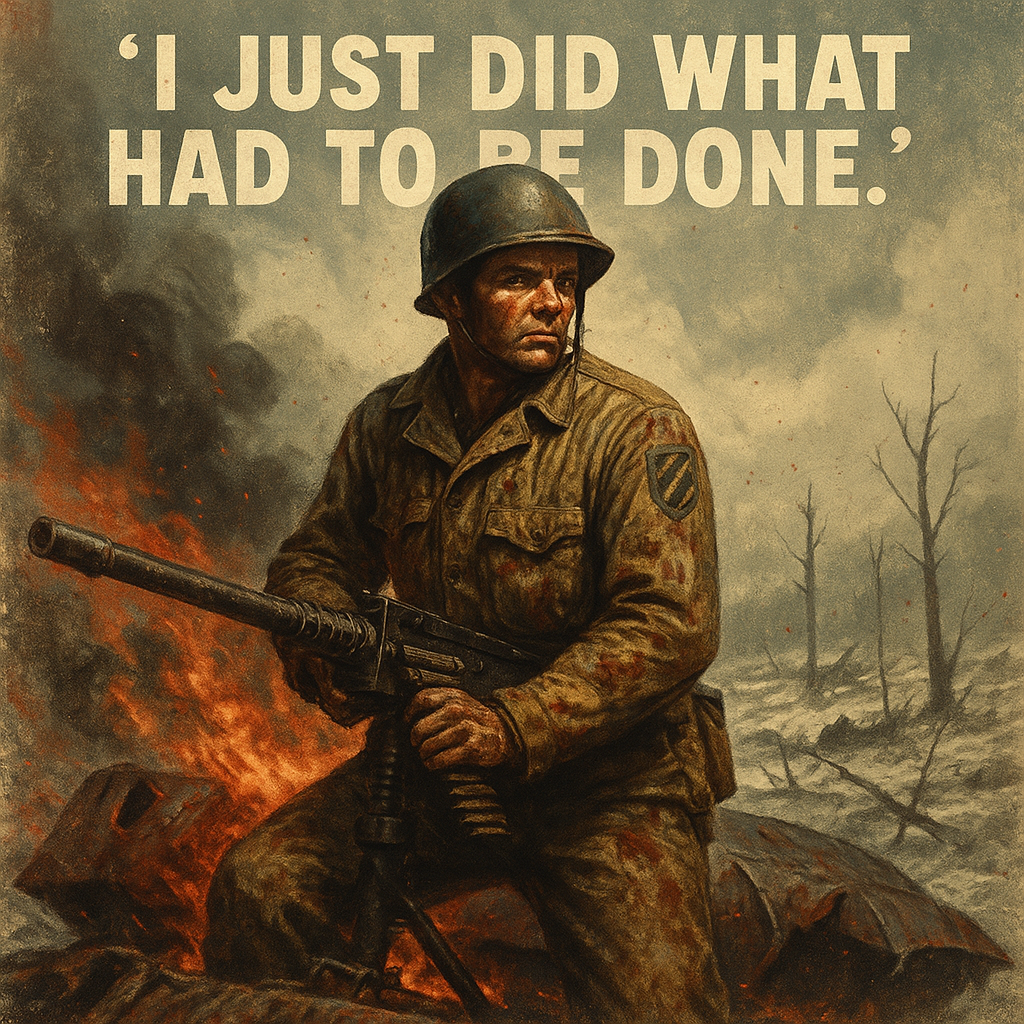 Audie Murphy's stand at Colmar Pocket in WWII saved lives
