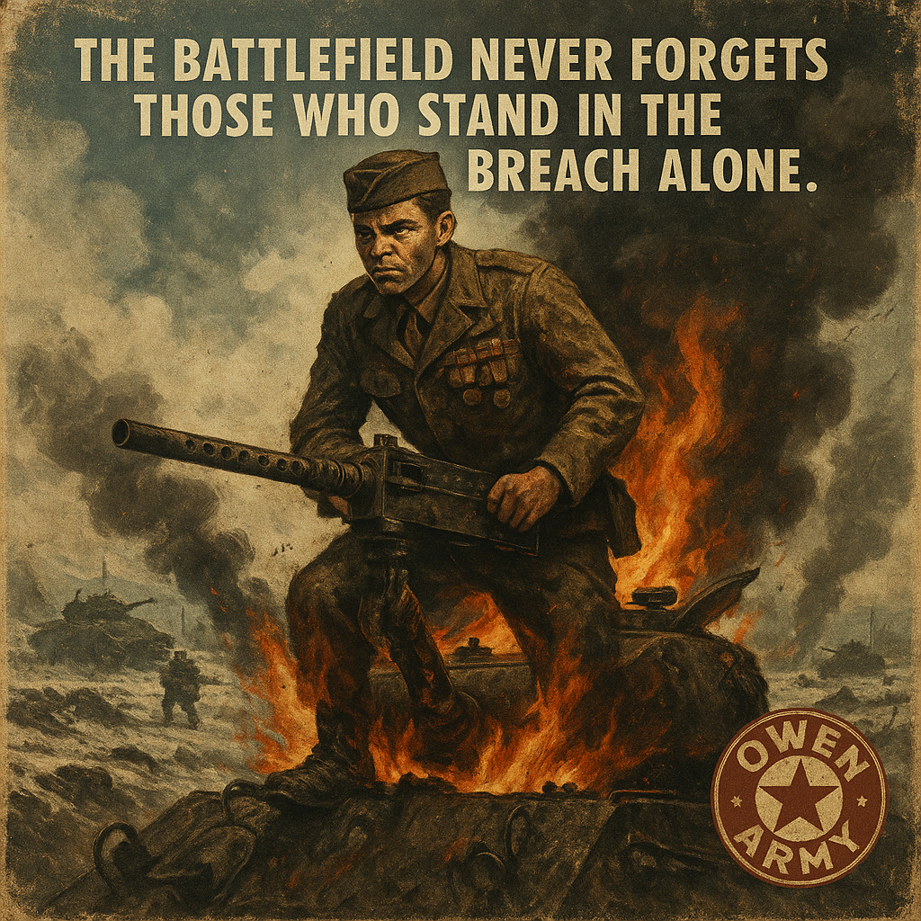 Audie Murphy's One-Man Stand at Holtzwihr and the Medal of Honor