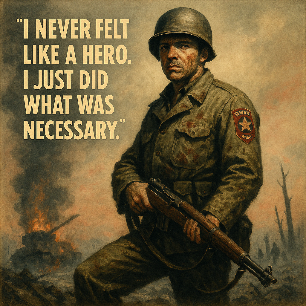 Audie Murphy's Stand at Holtzwihr That Earned the Medal of Honor