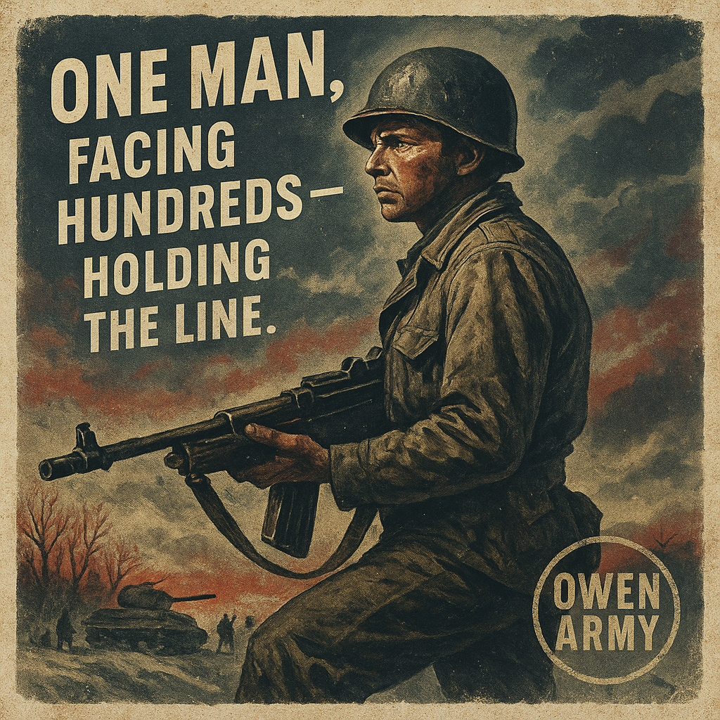 Audie Murphy Held the Line at Holtzwihr and Earned the Medal of Honor