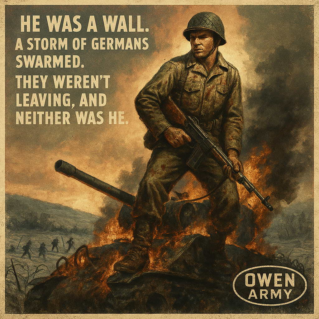 Audie Murphy Held Hill 400 Alone and Won the Medal of Honor
