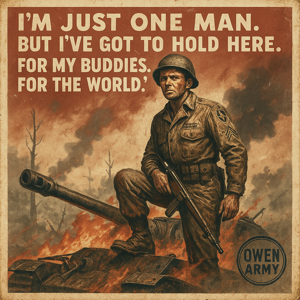 Audie Murphy’s One-Man Stand at Holtzwihr That Saved His Company